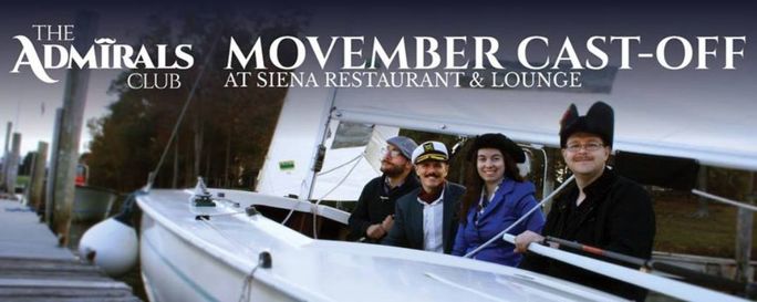 The Admirals Club's Movember Cast-Off