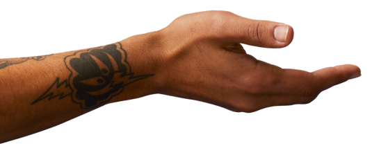 a hand