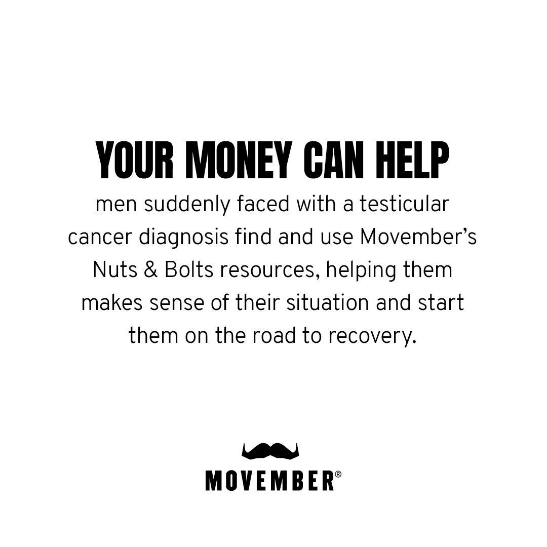 Movember - Get Involved, image size:1080x1080