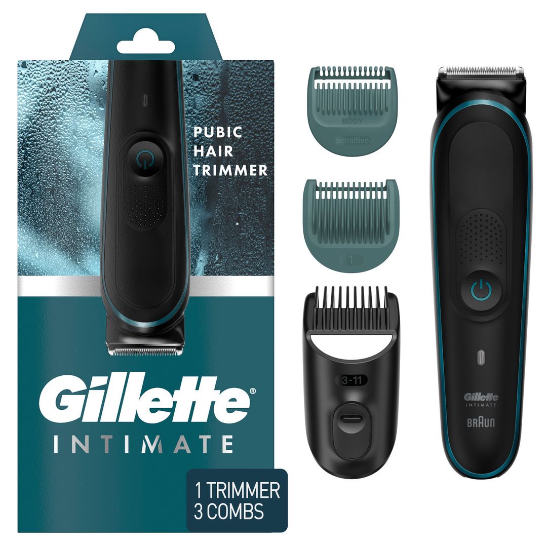 Image showing a Gillette Intimate electric public hair trimmer.