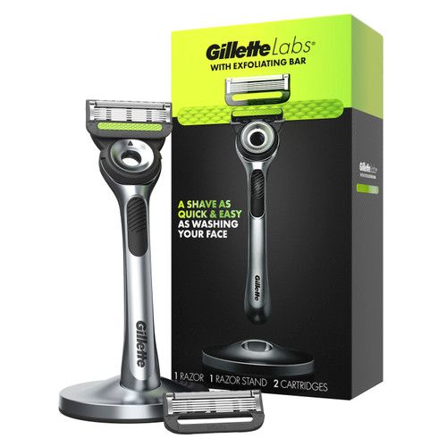 Photo of a Gillette Labs razor.