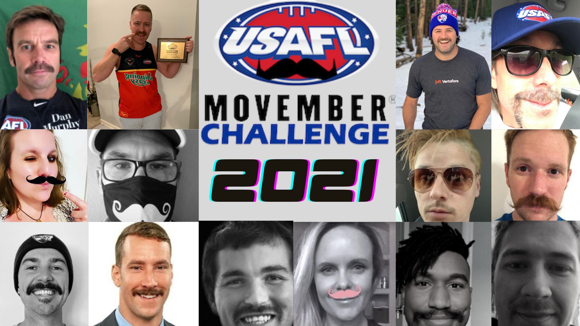 USAFL Movember Crew