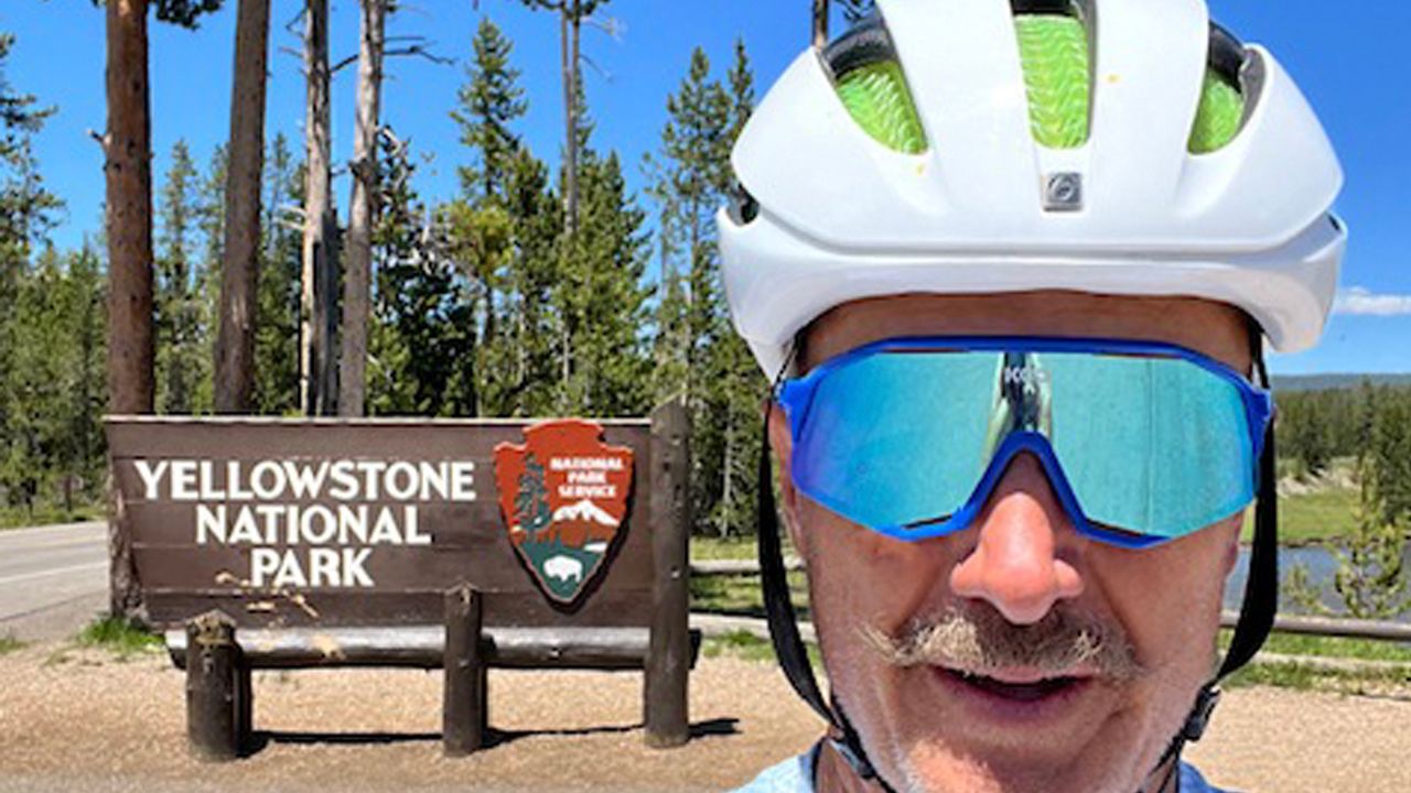 Pete at Yellowstone National Park