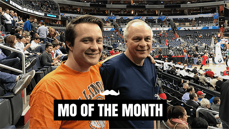 Movember Moustache of the Month Mark Haney Prostate Cancer